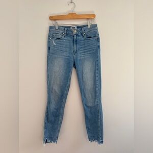Paige jeans light/medium wash size 28
